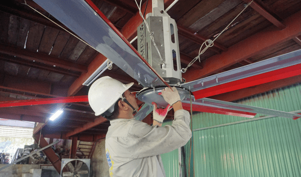 3 Lợi ích của quạt trần HVLS trong công trình xanh