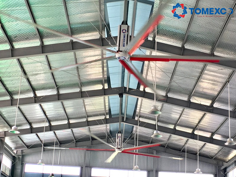 Tính năng vượt trội của quạt trần HVLS